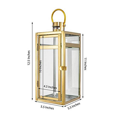 M*u様 REI Candle Lantern ゴールド stainless-steel-candle-lantern