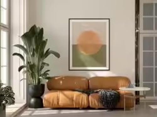 Décoration murale soleil levant pour habiller un grand mur vide - 5