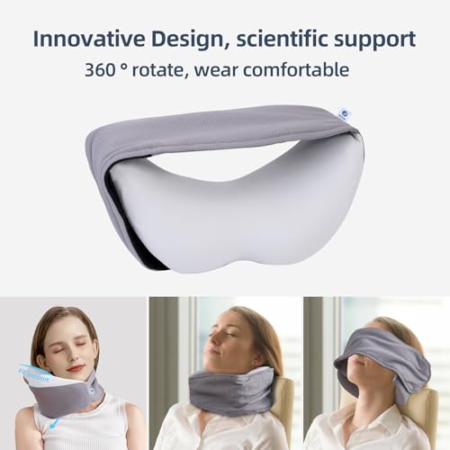 Almohada de espuma viscoelástica para cuello, tamaño M-L miniatura 2
