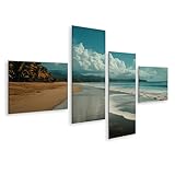 Variante : toile 150 x 80 cm - 4 pièces (motif ID : LSQG)