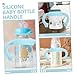 JOINPAYA 3pcs Silicone Bottle Handle for Easy Feeding Comfortable Design for Milk Bottles for Transitioning Cup Fit for All