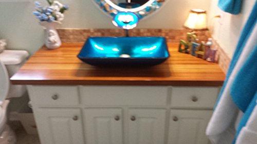 25 years in business: Custom Teak Wood Countertops, any size, shape, finish! (Catalogs and a small sample of teak wood)