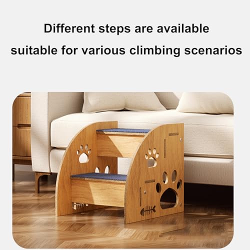 Escalier pour chien et chat pour grimper facilement sur le lit haut - 5