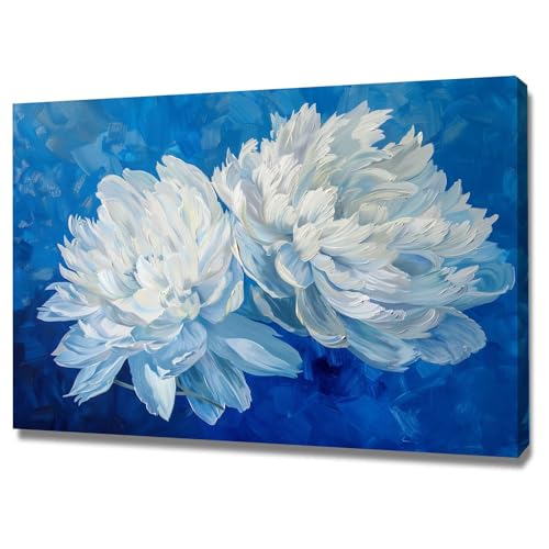 Peinture végétale WODJEM tableau déco 40x60cm pour illuminer le salon ou la chambre