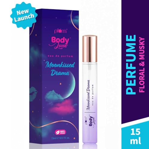 Image of Plum BodyLovin' Moonkissed Perfume| Long Lasting & Premium Floral Musky Fragrance | Luxury Perfume for Women | 15ml