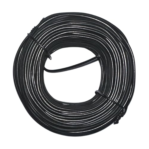 Western Steel & Wire #16 Gauge Black Annealed Tie Wire 1 lb Coil 100 ft - Soft Bendable Steel Wire for Construction Rebar Tying Fencing Bailing Wire