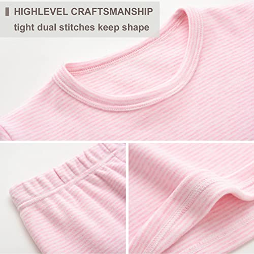 Image of Enfants Cheris Toddler Pajamas Girls Boys Warm Cotton Pjs for Kids, 24M-6T