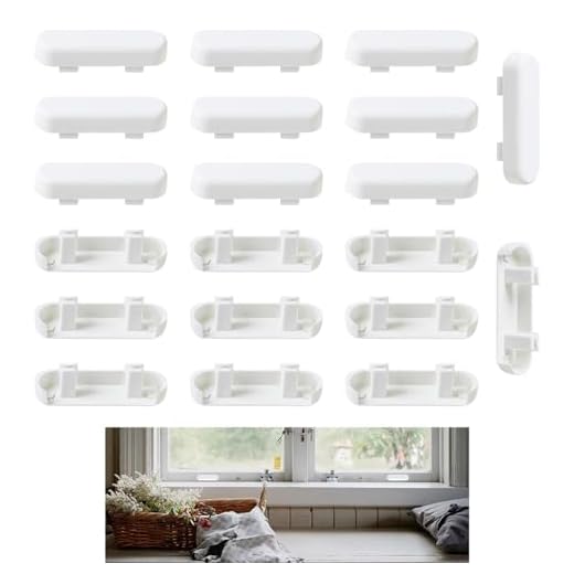 20 Pcs Window Drainage Caps for UPVC