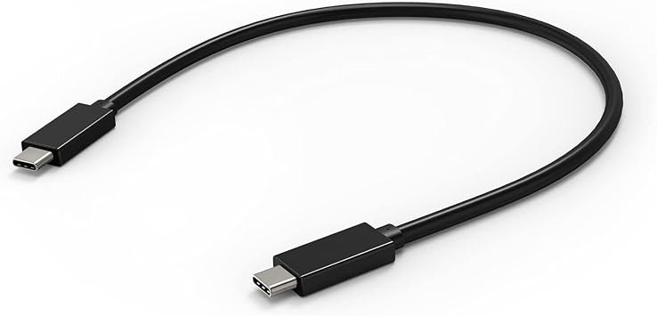CBUS 25cm Short USB 3.2 Gen 2 USB-C to USB-C 10Gbps 100W Power Supply Cable Thunderbolt 3 PD Docking Station External SSD Drive MacBook Pro Air Dell HP