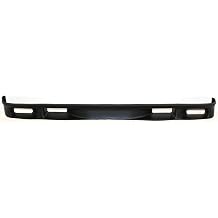 Replacement For Bumper Valance Ford F-150 1992 To 1996 Front Panel, Primed, w/Fog Light Holes, Lightning Model FO1095155 F3TZ17626B