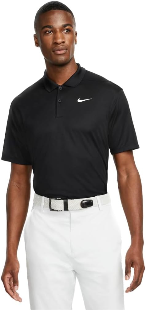 NikeMen's Dri-fit Victory Polo, Black, M Regular US