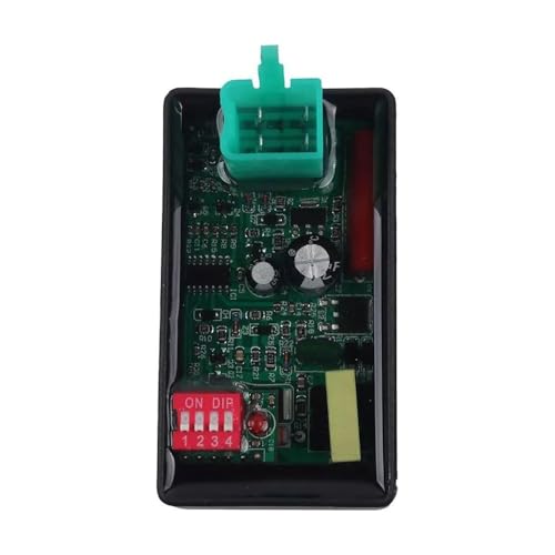 Encendedor Caja CDI Piezas De Repuesto para TR100F Reparación Cajas Encendido Motocicleta 4/5/6 Pines, CDI con Interruptor Dip, Encendedor Velocidad, Accesorios para ECU Digital General