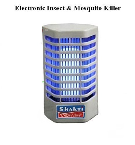 Inditradition Electronic Mosquito and Insect Killer Cum Night Lamp (White, Plastic)