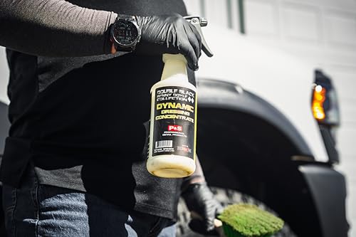 Image of P & S Professional Detail Products Dynamic Dressing Hyper Concentrate - Versatile Tire, Trim & Engine Dressing - Adjustable Gloss Finish & UV Protection - 16 oz Spray