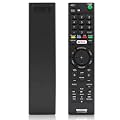 Replacement Remote Control for Sony Bravia RMT-TX100U,All Sony LCD LED HDTV Smart bravia TVs Black