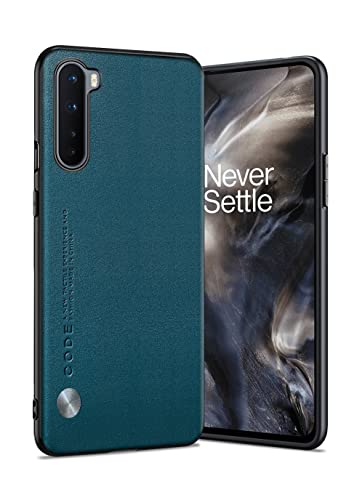 Puxssul Coque pour Oneplus Nord 5G, Coque en Cuir Synthétique TPU, Antichoc Anti-Dérapante Ultra Léger Coque pour Oneplus Nord 5G, pour Hommes Femmes (Bleu) Cover