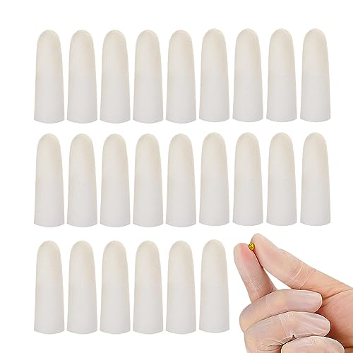 Berços de látex, Coberturas de Dedo de Ponta de Dedo Antiestático de Látex, flexíveis com proteção a