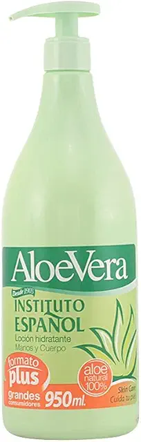 Aloe Vera Heat Lotion 950ml - Intense Moisturizer for Dry Skin