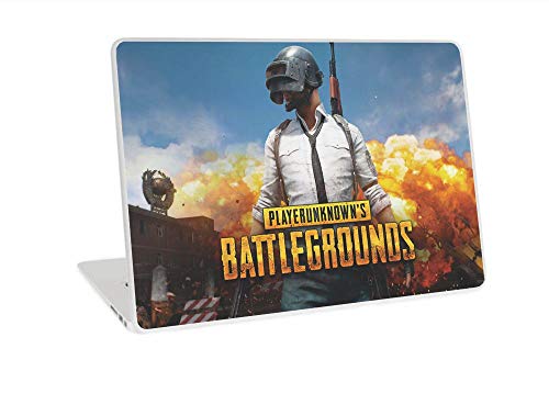 Image of Galaxsia Pubg Battlegrounds Vinyl Laptop Skin /Sticker /Cover /Decal Compatible for Any Laptop (Hp /Dell /Sony /Acer /Lenovo /Asus etc..) Brand Models of Size 13 to 13.3 Inches Laptop Or Notebook.