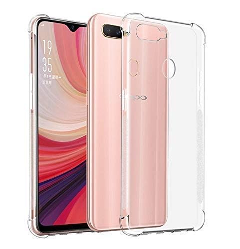 Image of Case Creation Brand - Mobile Cover for Oppo A12 (Soft & Flexible Back Case), Transparent