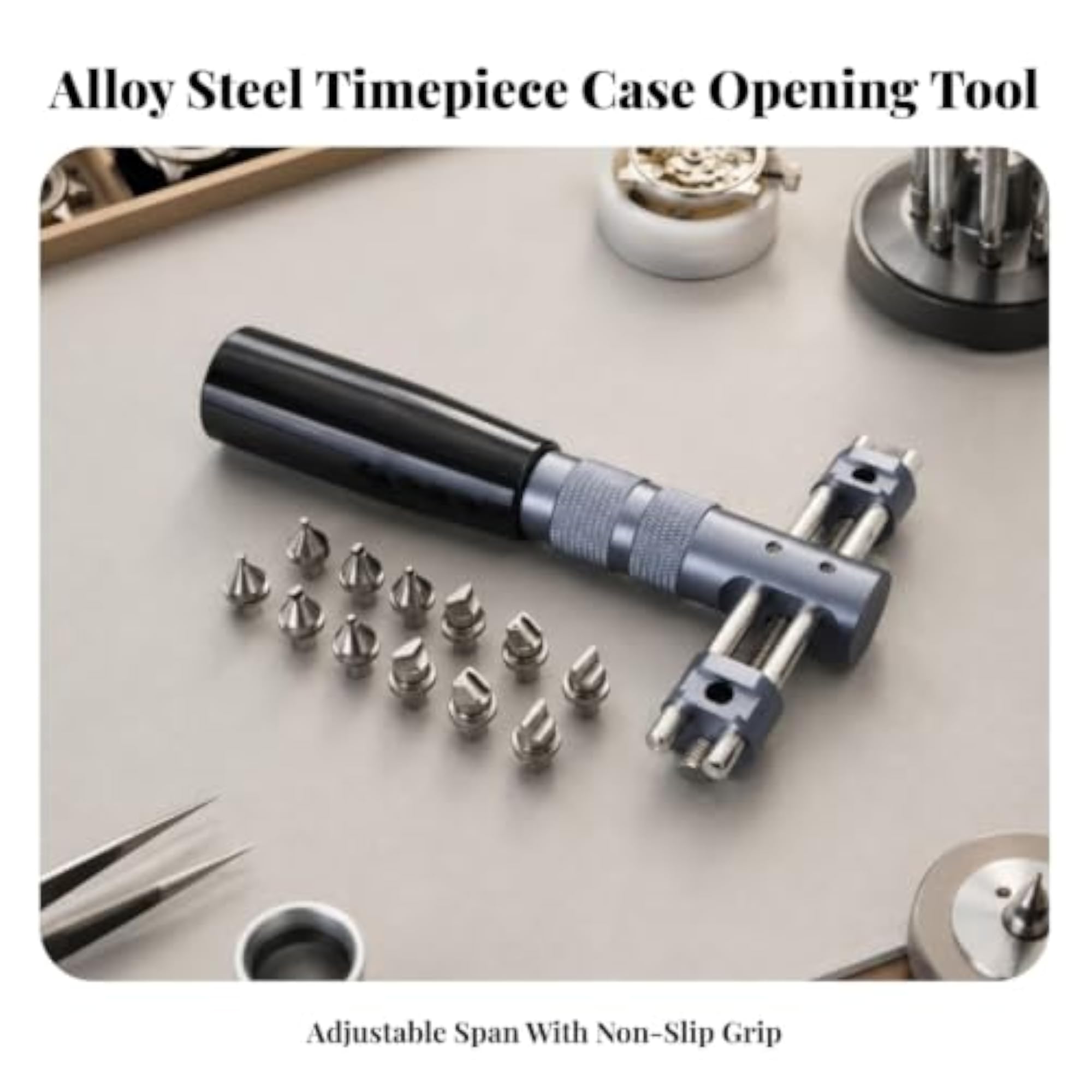 Professional T-Handle Watch Case-Back Opener Tool