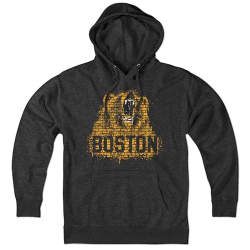 Chowdaheadz Boston Bear Graffiti Hoodie – Unisex Pullover Sweatshirt Soft Cotton Blend