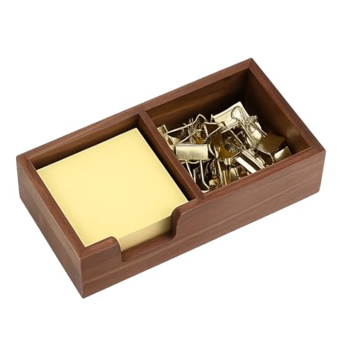 MultiBey Walnut Sticky Note Holder