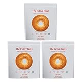 BetterBrand The Classic Better Bagel, Low Carb (5 grams net carbs), High Protein (26 grams), No Sugar Added, Keto Friendly, Plant Based, Non GMO, 4 Count (Pack of 3)