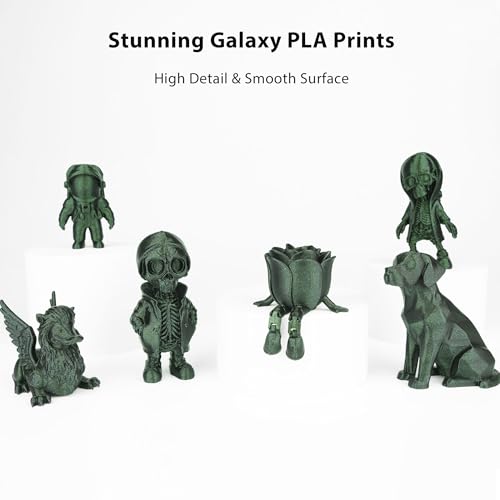 Image of Magic PLA 3D Printer Filament, Dimensional Accuracy /- 0.02 mm, 1 kg Spool, 1.75 mm (Green)