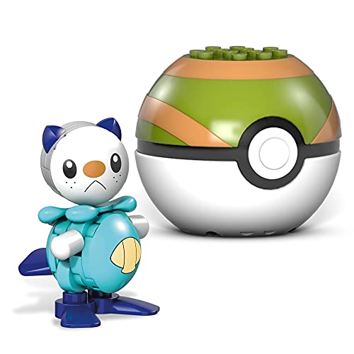 Mega Construx Pokemon Oshawott Construction Set, Building Toys for Kids