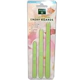 Earth Therapeutics Smooth and Shape Emery Boards, 15 Count