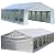 Delta 40'x20' Budget PE Tents for Parties,Paty Tent,Outdoor Canopy,Carpas para Fiestas, Wedding Tent with Waterproof Top & Removable Sidewalls for Patio Outdoor Events