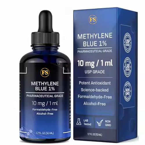 Methylene Blue 1% Solution – USP Grade – High Purity – for Laboratory & Aquarium Use – 50ml?