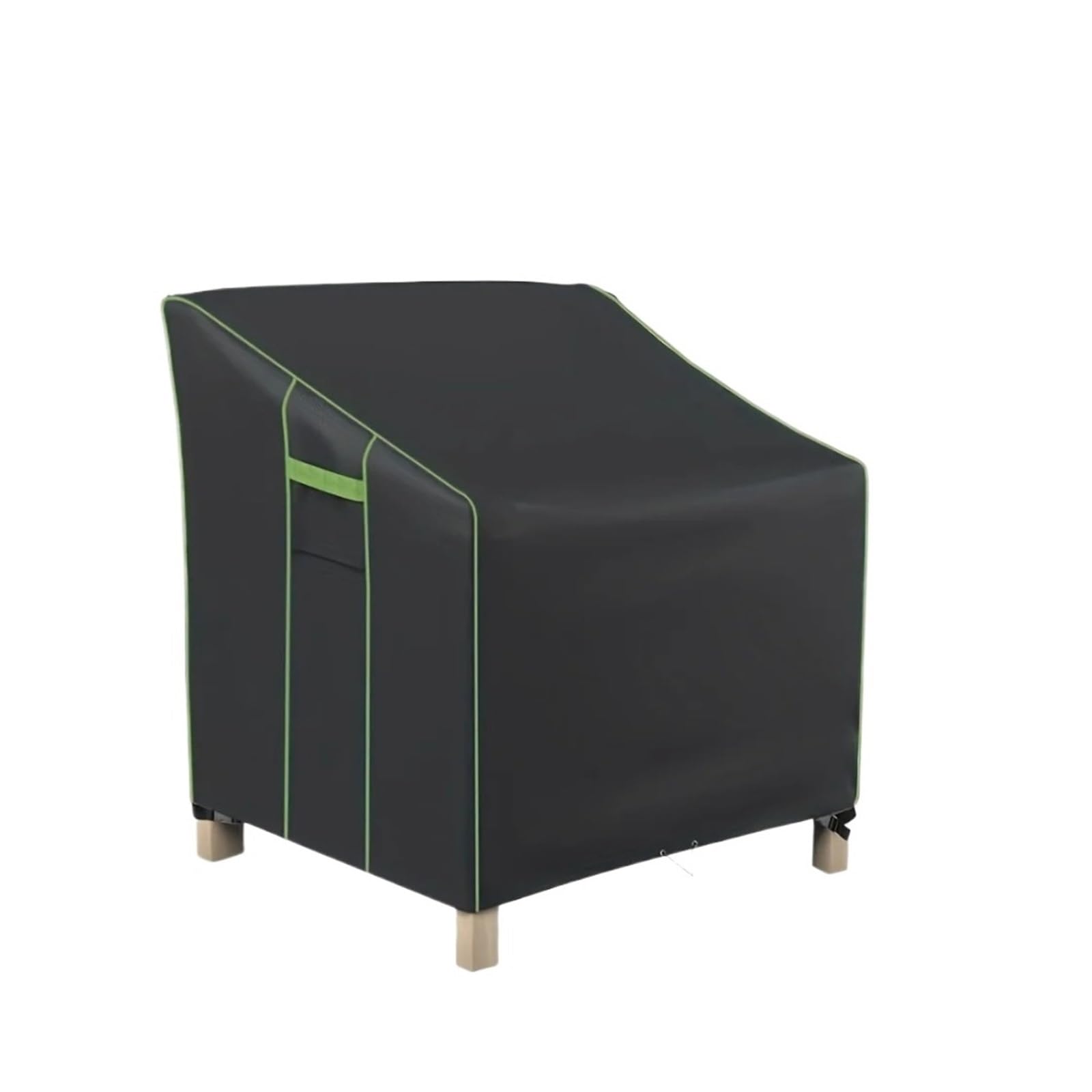 2pcs Stacking Outdoor Chair Cover Waterproof, Rain Snow Wind-Proof, Garden Yard , Furniture For Furniture(97x89x59 79 2pcs)