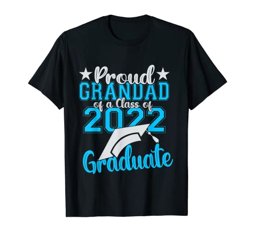Hombre Divertido abuelo orgulloso de una clase de 2022 graduado Camiseta