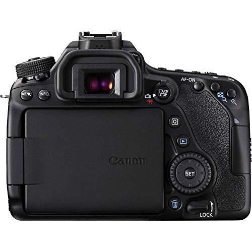 Image of Canon EOS 80D 24.2MP Digital SLR Camera (Black) Body + Memory Card