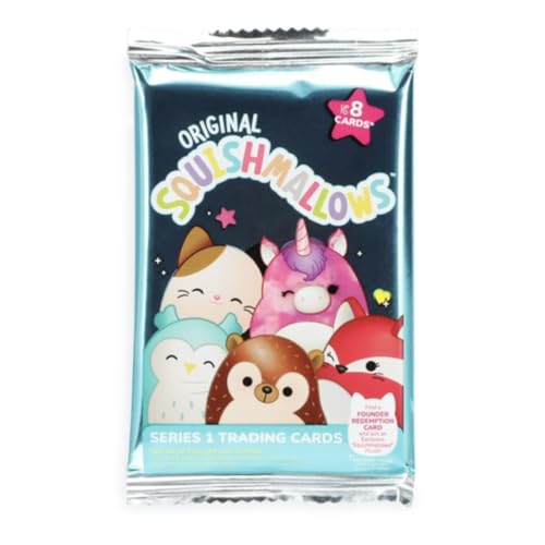 Image of Squishmallows Official Kellytoy Series 1 Trading Cards (Pack of 2)