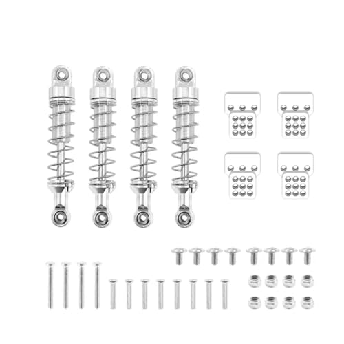 Amortisseurs en Métal RC en aluminium usiné pour châssis MN D90 et WPL C14