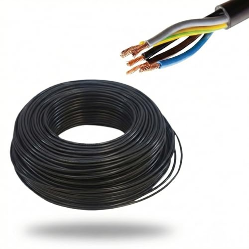 Drumstone 4-Core Copper Electrical Wire 7/38 (7/60) | 25 Meter He...