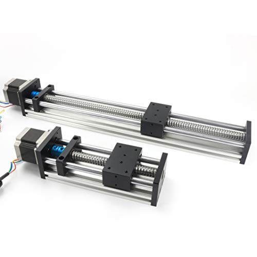 Rattmmotor EBX1605J Ebx1605 100Mm / 3.94 Inch Cnc Linear Stage Actuator, Double Optical Axis Linear Slide Rail And 1605 Ball Screw Cnc Linear Motion Rail Guide thumb #6