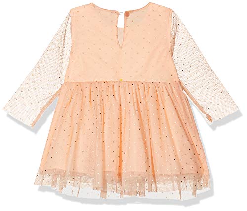 Image of Amazon Brand - Jam & Honey Baby-Girl's Polyester Skater Knee-Length Dress