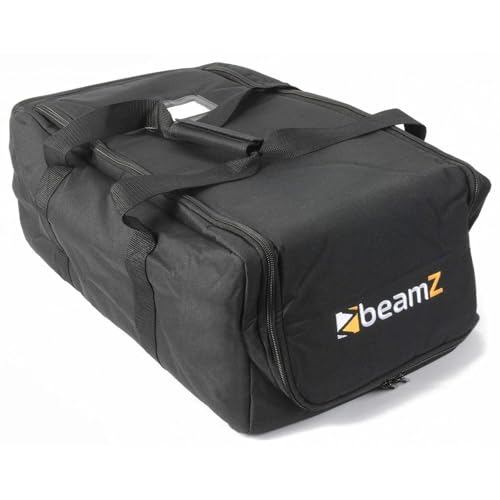 BeamZ AC-131 - Valise Souple pour Projecteurs, Couleur Noire, 530 x 215 x 330mm, Transport de Jeux de Lumière, Idéal DJ Mobiles