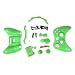 HDE Xbox 360 Wireless Controller Shell Buttons Thumbsticks Replacement Case Custom Cover Kit - Green