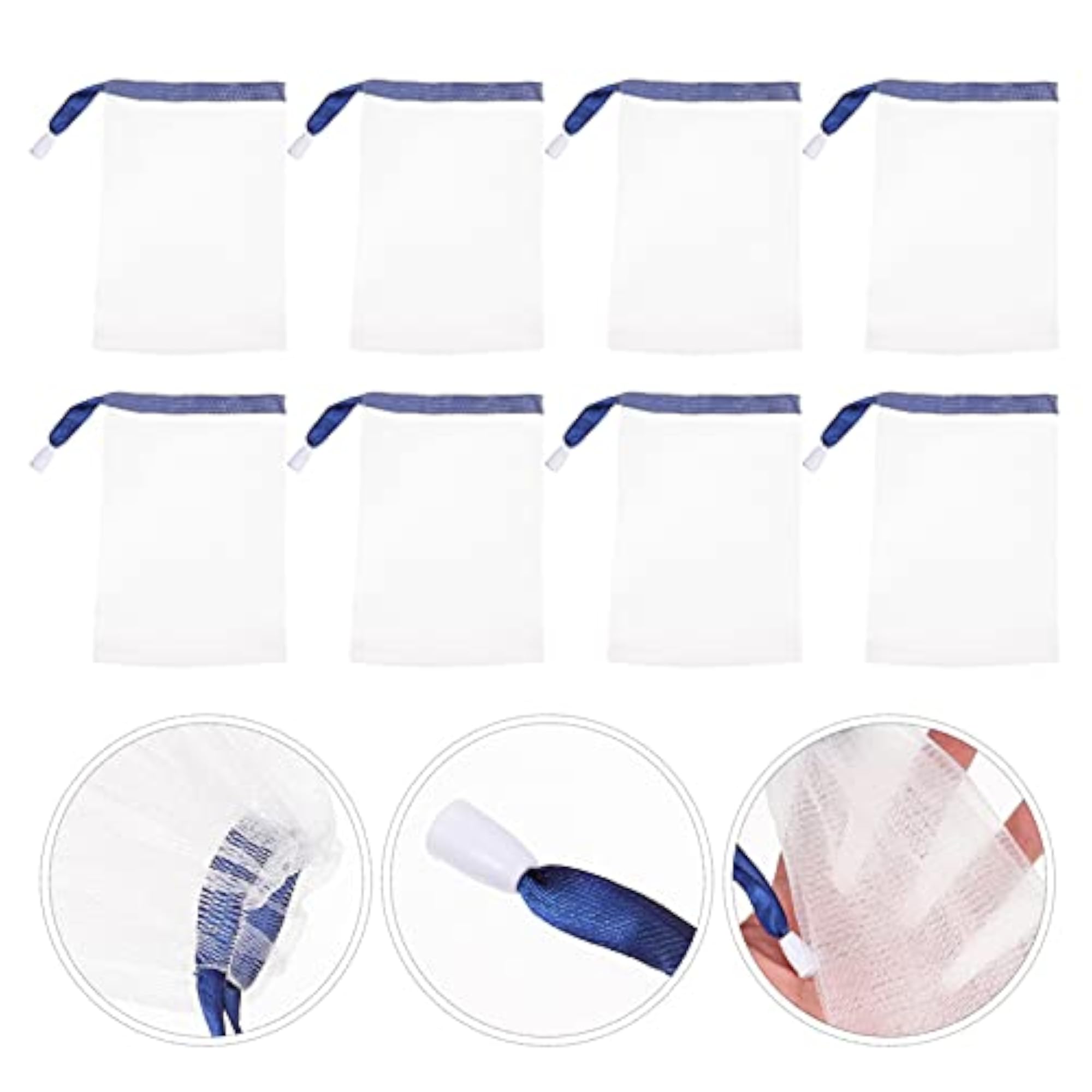 20pcs Soap Saver Pouch - Mesh Exfoliating Bag