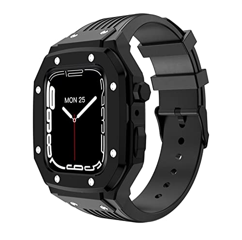 Kit de modification Apple Watch 44mm en agate luxe et silicone