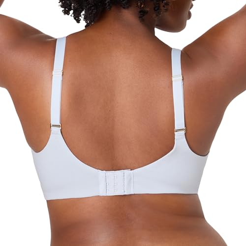 Image of Bali Womens Underwire Bra, Cotton Collection 2-ply Underwire Bra, Moisture-Wicking, Full Coverage, Convertible Straps