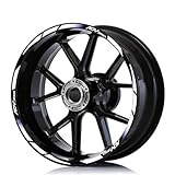 Pour H&onda adv350 ADV350 autocollant réfléchissant pour roue de moto, autocollant pour moyeu de roue, bande de jante, accessoires imperméables