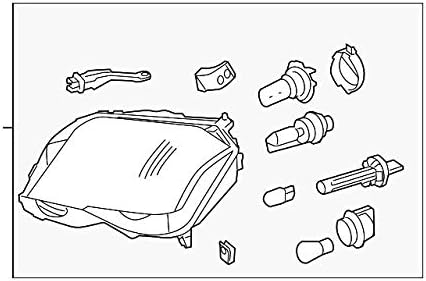 Conjunto compuesto original Mercedes-Benz 204-820-73-59