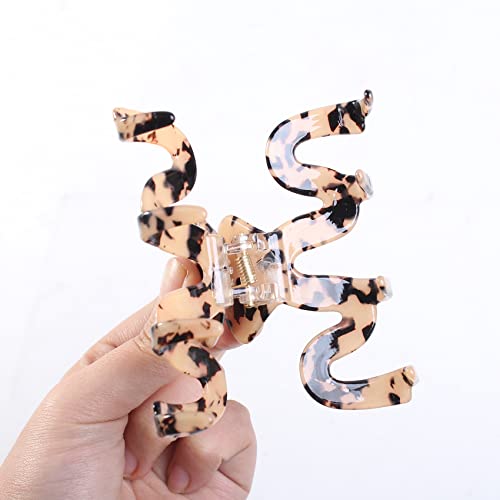 Jayongnee Clip 3Pcs Hair Claw Clips For Women Thick Hair, Large Claw Clip For Women Thin Hair (Multi-Colored3) #TOP3