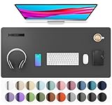 Aothia Leather Desk Pad Protector